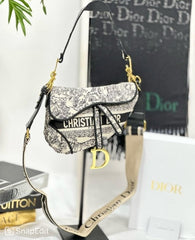 Toile de Jouy Embroidery With OG Box & Dust Bag (Black_Tiger-129)
