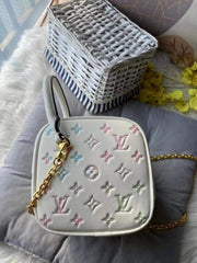 Limited Edition 2025 New Square Bag With Dust Bag (White - 963)