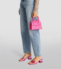 Chiquito Noeud Bag With OG Box Dust Bag & Extra Sling Belt (Haut Pink - 137)