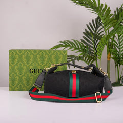 Premium Shoulder Bag With OG Box & Dust Bag (Black-1175)