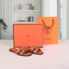 Premium Flats With OG Box & Carry Bag (Brown - 888)