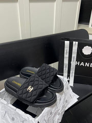 Flip Flops With OG Box & Carry Bag (Black-1077)
