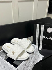 Flip Flops With OG Box & Carry Bag (White-1078)