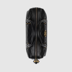GG Marmont small top handle bag (Black)
