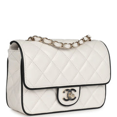 Classic Panda Flap Shoulder Bag With OG Box & Dust Bag (White-1202)