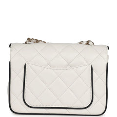 Classic Panda Flap Shoulder Bag With OG Box & Dust Bag (White-1202)