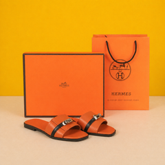 Premium Flats With OG Box & Carry Bag (Brown - 888)