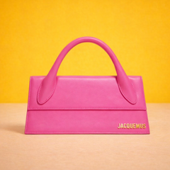 Le Chiquito Long Handle With OG Box Dust Bag & Sling Belt (Pink - 287)