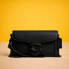 Elite Quality Shoulder Bag With OG Box & Dust Bag & 2 Belts (Black-662)