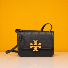 Premium Quality Shoulder Bag With OG Magnetic Box & Dust Bag (Denim Black - 1133)