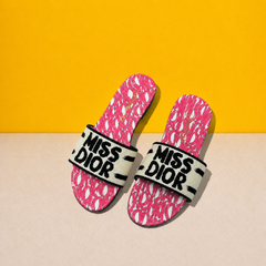Premium Dway Slide With OG Box & Carry Bag (Pink-1060)