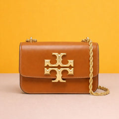 Eleanor Premium Quality Shoulder Bag With OG Box & Dust Bag (Brown - 737)