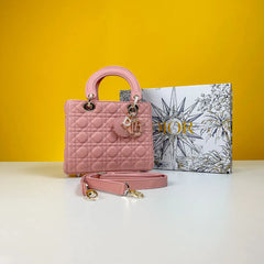 Lady My ABC Elite Quality With OG Box & Dust Bag & Scarf WIth Star Charm (Pink-294)