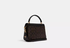 Top Handle Satchel In Signature Canvas
