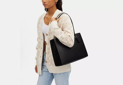 Premium Tote Bag with Box and Dust Bag(Black )
