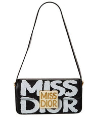 Flap Premium Superior Quality Sling Bag With OG Box & Dust Bag (Black-1017)