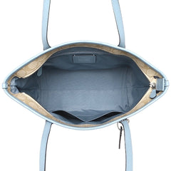 Signature city tote bag with og box & dust bag (mustard-blue)