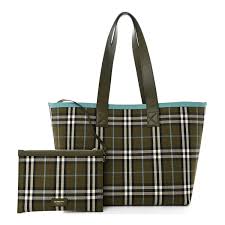 Tote Bag With Detachable Pouch & Dust Bag (Green-1156)