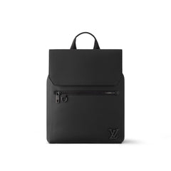 Sleek Cut-Corner Minimalist Backpack with Front Zip Pocket