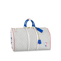 NBA Basketball Duffle Bag (White)