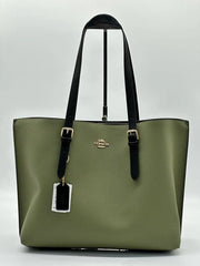 Moille Tote Medium Size Bag (Green )
