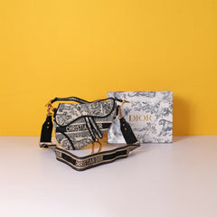 Toile de Jouy Embroidery With OG Box & Dust Bag (Black_Tiger-129)