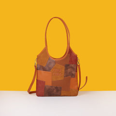 Ivy Leather Limited Edition Tote Bag With OG Dust Bag (Brown - 1106)